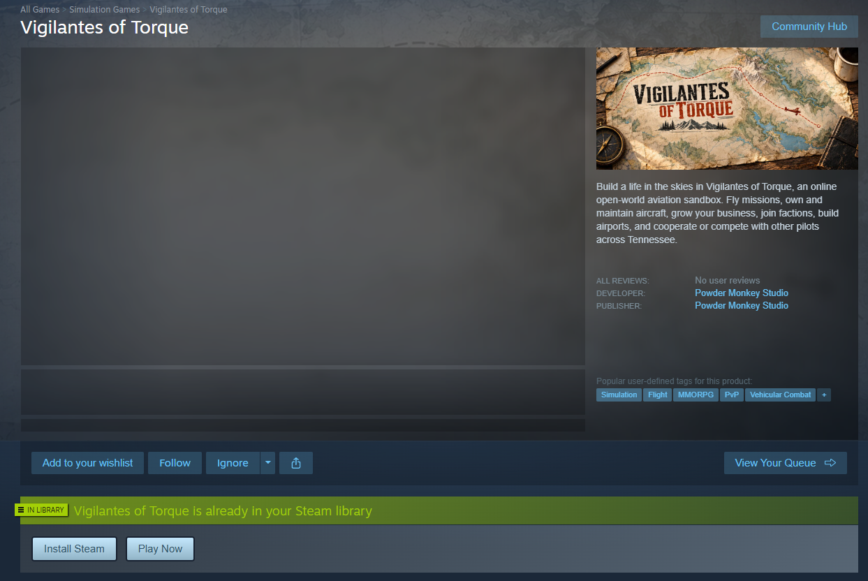 Enlarge supplied Steam page preview